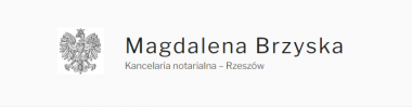Kancelaria notarialna Magdalena Brzyska
